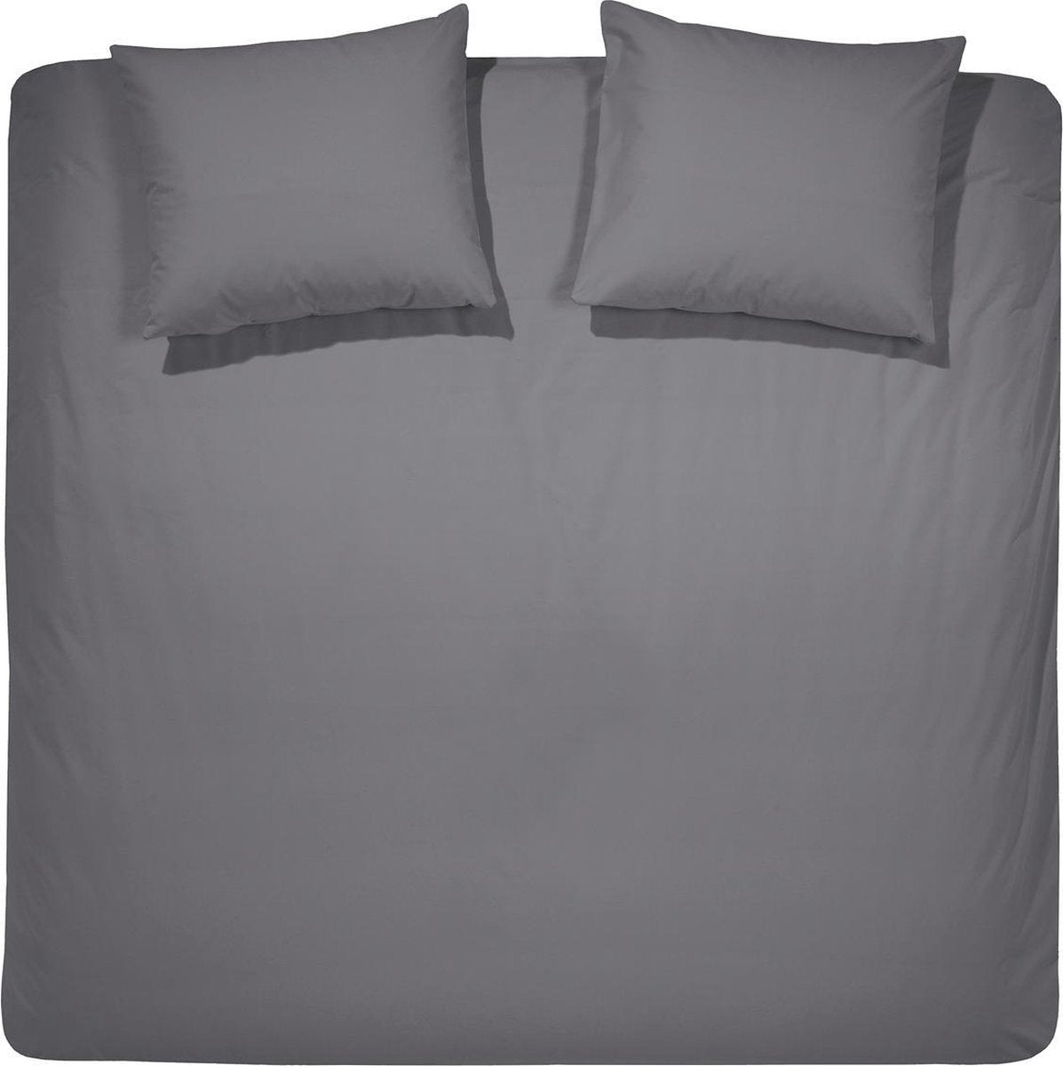 Copripiumino weekend Cenerentola - 2 persone - letti gemelli - cotone - 240x200 220 cm - antracite + 2 federe 60x70