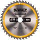 Lama per sega circolare Dewalt dt1955 - 235 x 30 x 40t - legno e metalli non ferrosi