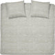 Funda nórdica Cenicienta lyn - 2 personas - algodón - camas gemelas - 240 x 200 220 cm - lino natural + 2 fundas de almohada 60x70