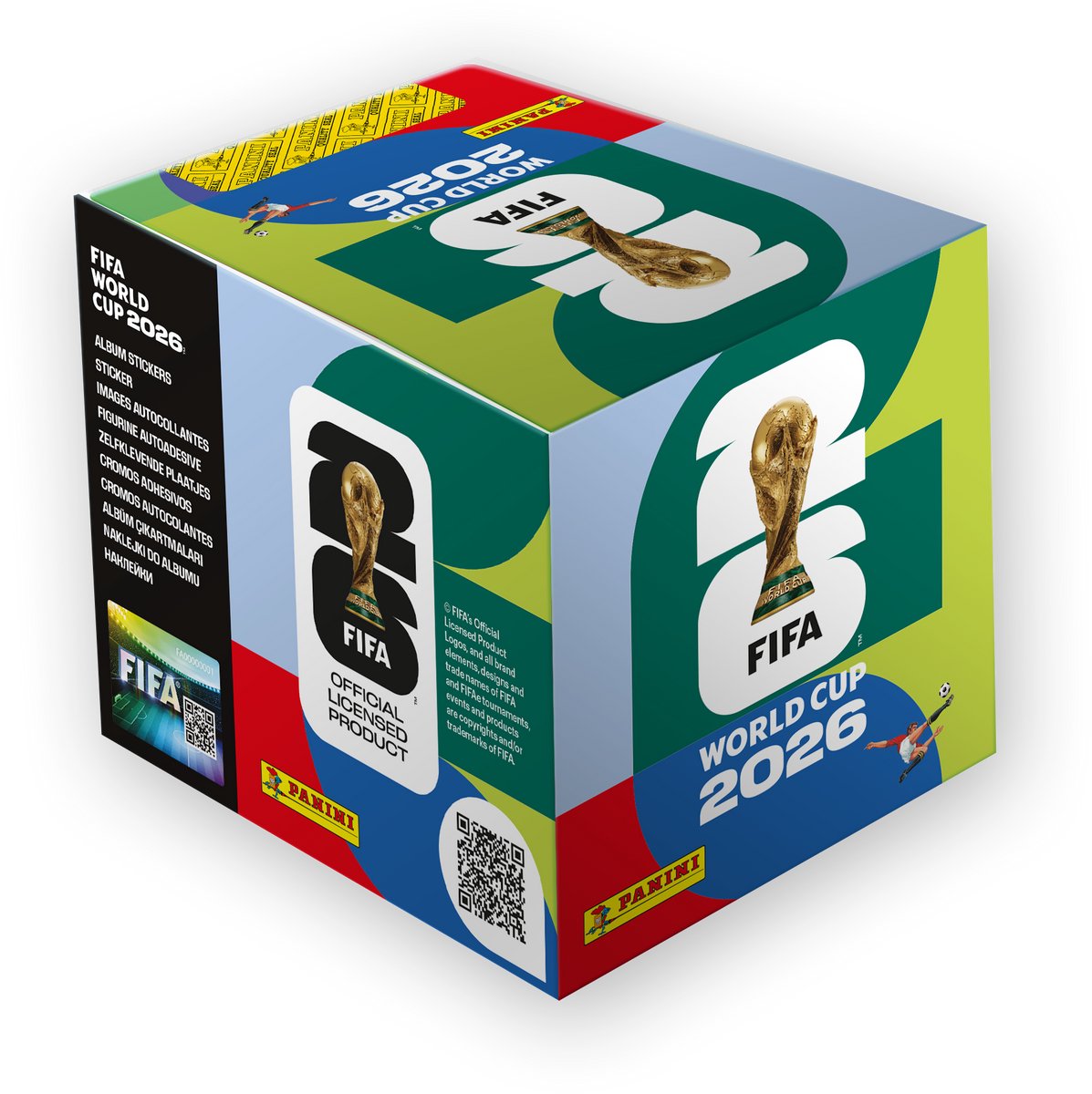 Panini - fifa world cup 2026 - sticker box display 50 pakjes stickers
