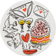 Bionda Amsterdam, offerte speciali. amore: petit four 12 cm bisous