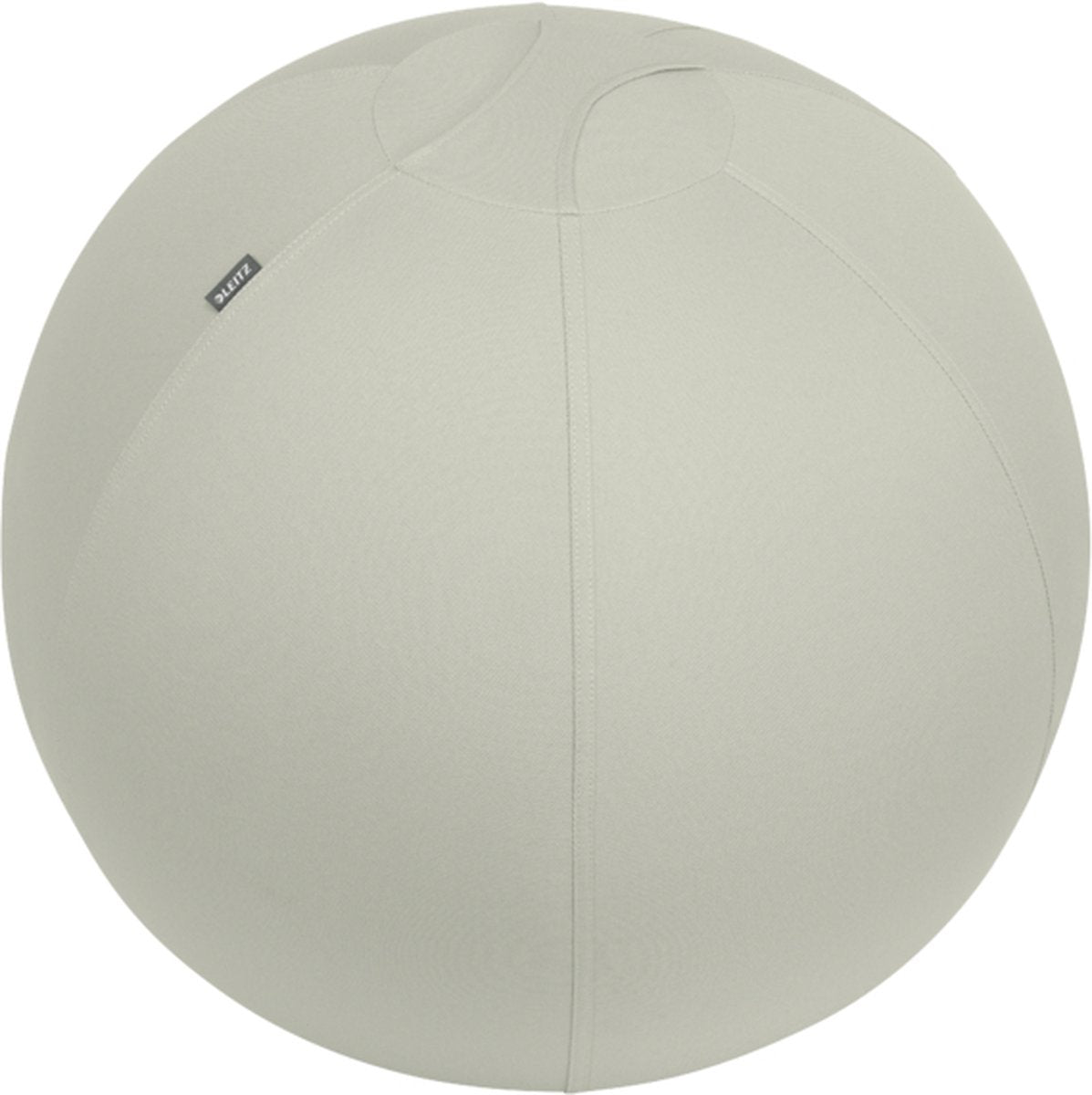 Pelota para sentarse Leitz ergo active - diseño antivuelco - 65 cm - gris claro