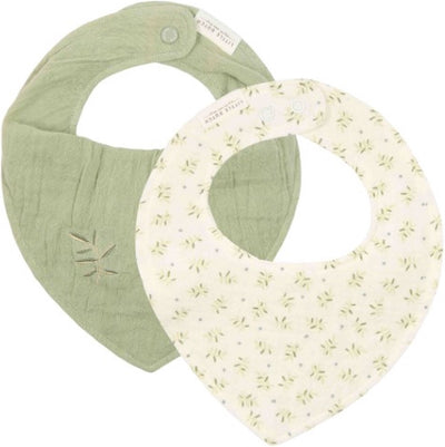 Little Dutch bandana bib - size - drool bib boys girls - green - essentials