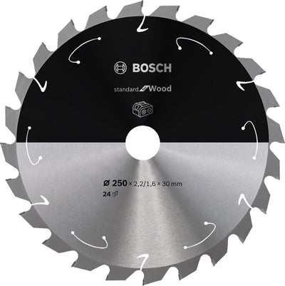 Bosch professional standard for wood cirkelzaagblad 250 x 30 x 2,2 mm 24 tanden ( 2608837727 )