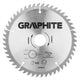Graphite cirkelzaagblad 190 mm, 50 tands, hout
