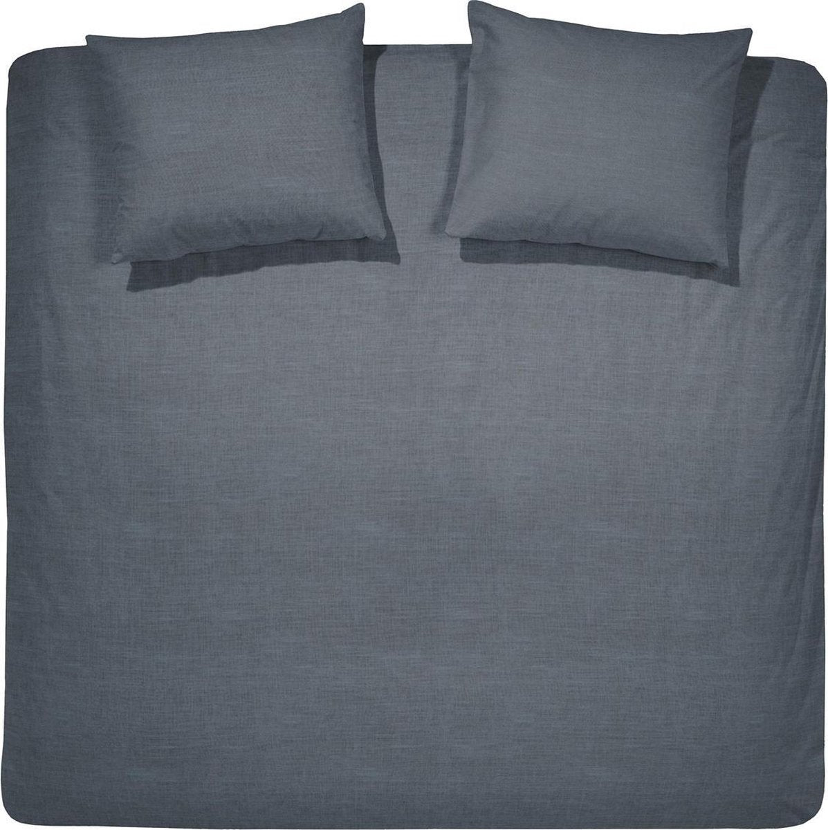 Copripiumino lyn Cenerentola - 2 persone - cotone - letti gemelli extra large - 260x200 220 cm - antracite + 2 federe 60x70
