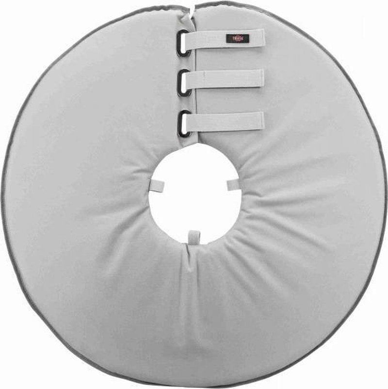 Trixie protective collar espuma goma gris