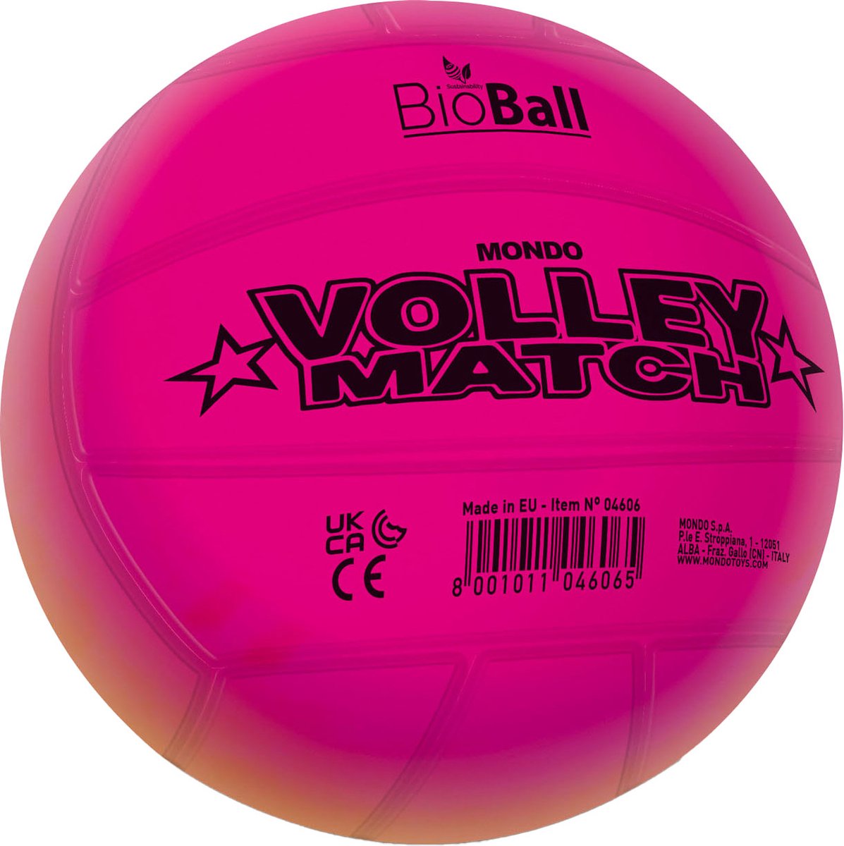 Rainbow di pallavolo Mondo, 22 cm