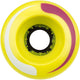 Ruedas Nijdam para patines - 54 x 32 mm - amarillo violeta blanco