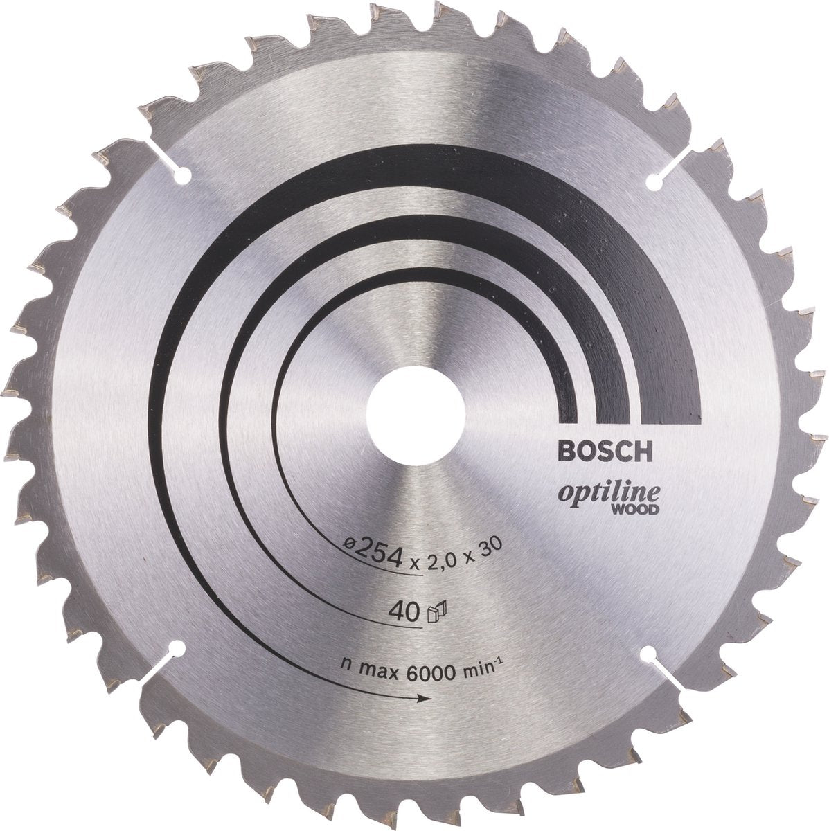 Lama per sega circolare Bosch Pro Wood, 254 x 2 x 30 mm