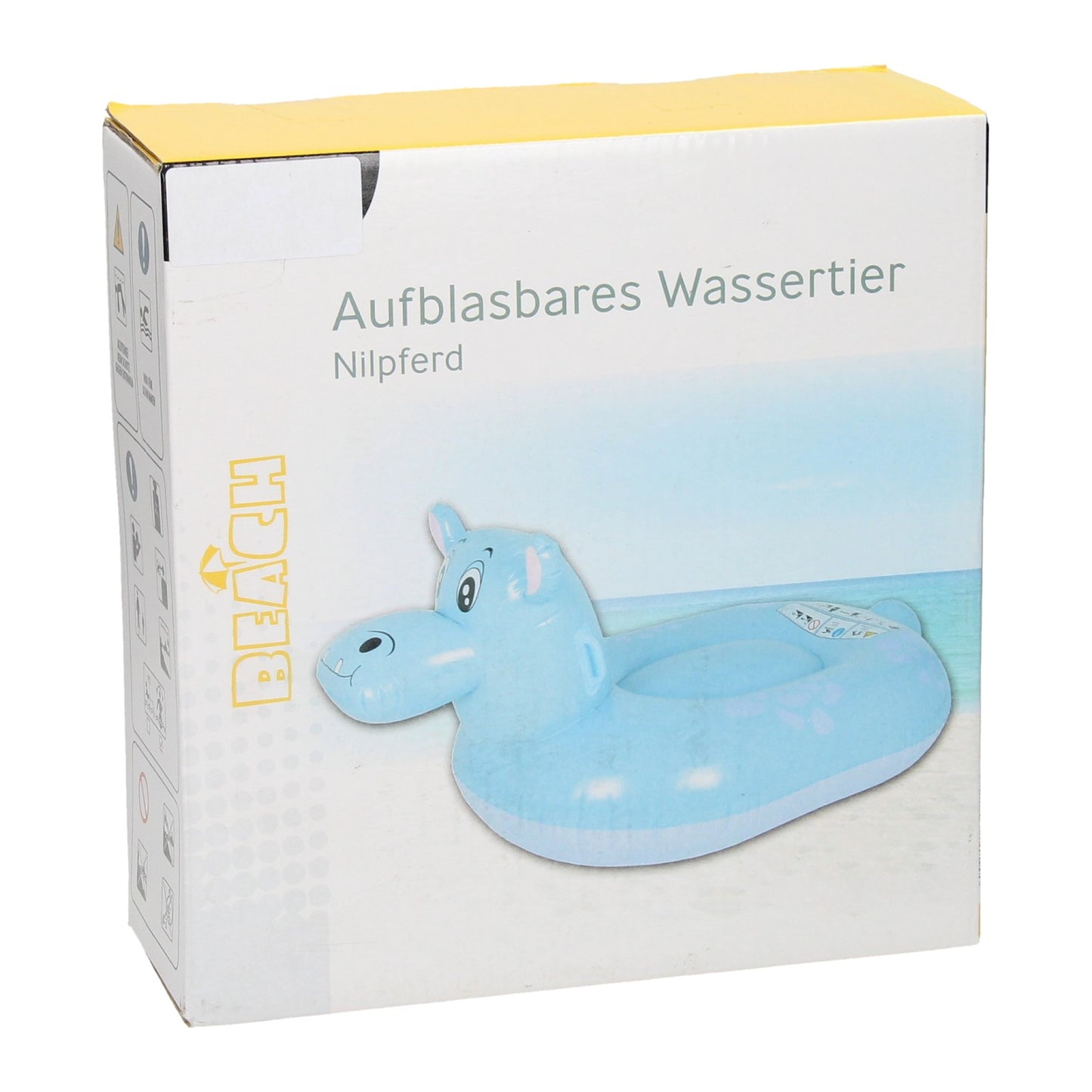 Caballo de agua de agua inflable, 155 cm