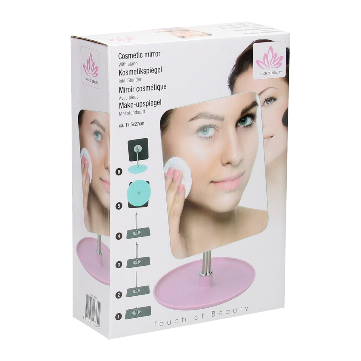 Make-up spiegel met standaard