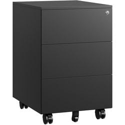Cassettiera euroseats lad.004.bl metallo nero