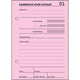 Libretto cassa sigel a6 rosa 105 mm x 94 mm x 9 mm