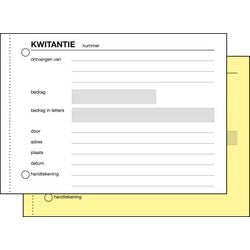 Libretto per ricevute sigel bianco a6 148 mm x 95 mm x 9 mm