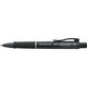 Bolígrafo Faber Castell negro.