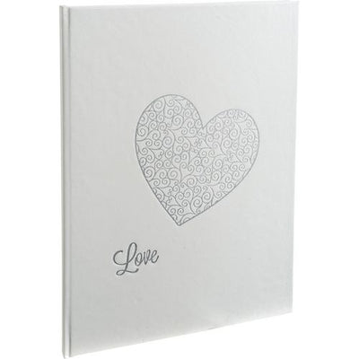 Libro de visitas exacompta 4754e cartón blanco, PU, PVC