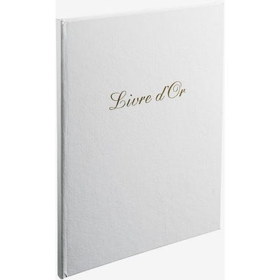 Libro de visitas exacompta 4982e cartón blanco, PU, PVC