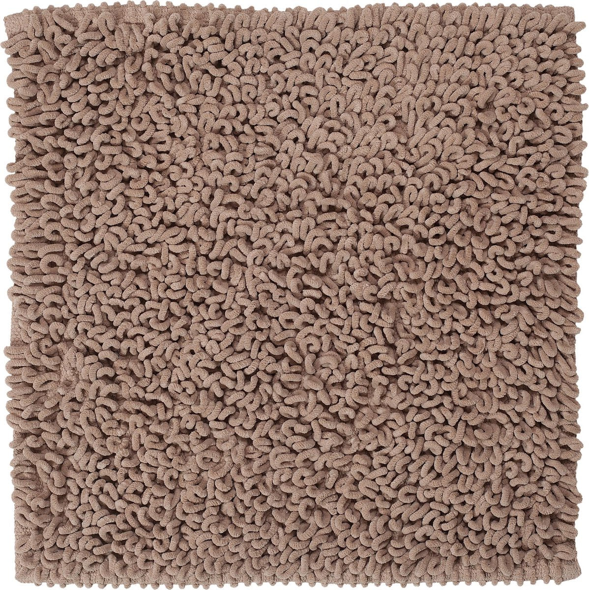 Sealskin twist - tappeto da bagno 60x60 cm - microfibra - sabbia