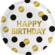 Paper dreams celebration! plates - happy birthday