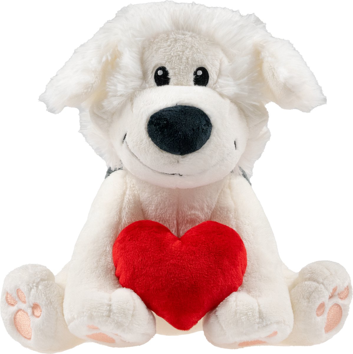 Studio 100 Samson e Marie abbracciano plush samson con Hart, 30 cm