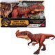 Mattel Jurassic World selvaggio ruggente Afrovenator figura d'azione di dinosauro - con luci e suoni