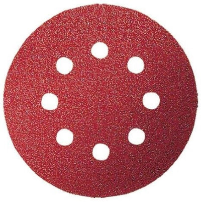 Juego de hojas de lija Bosch de 5 piezas para lijadoras excéntricas de 125 mm - grano 80