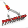 Peine vertical de vertical multi-estrella de Wolf-Garten