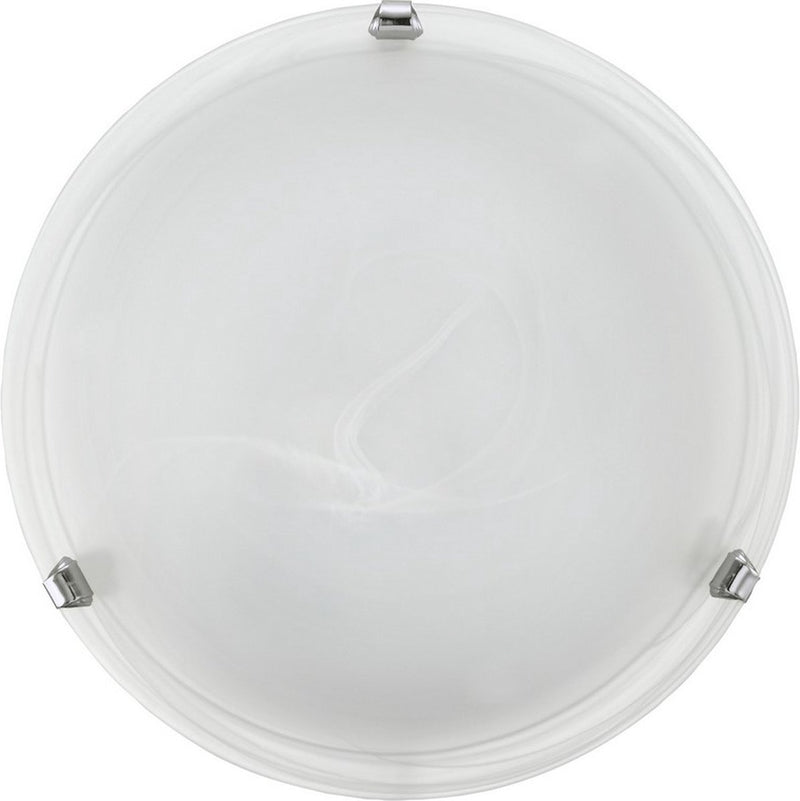 Eglo salome plafond- en wandlamp - e27 - ø 30 cm - grijs wit
