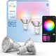 Philips hue essential slimme led gu10 spotlight - wit en gekleurd licht - 2-pack