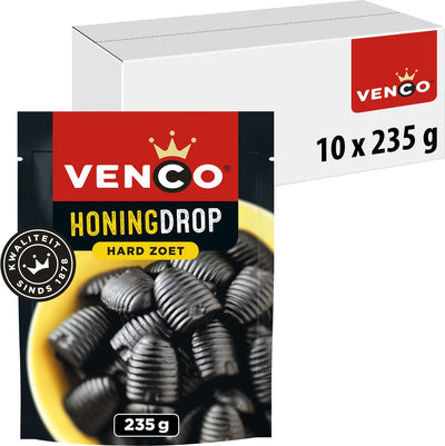 Bolsa stand-up Venco regaliz miel (10x235gr)