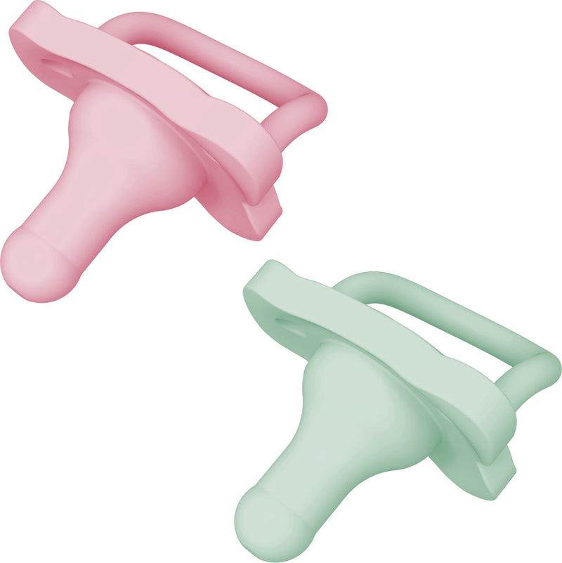 Il dottor Brown è il dottor. Ciuccio brown's happypaci - 0-6 mesi - rosa verde - 2 pezzi