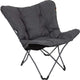Bo-camp - urban outdoor - vlinderstoel - redbrigde - l - oxford polyester - grijs
