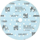 Discos de lijado Mirka galaxy 150mm - 50 piezas-p120