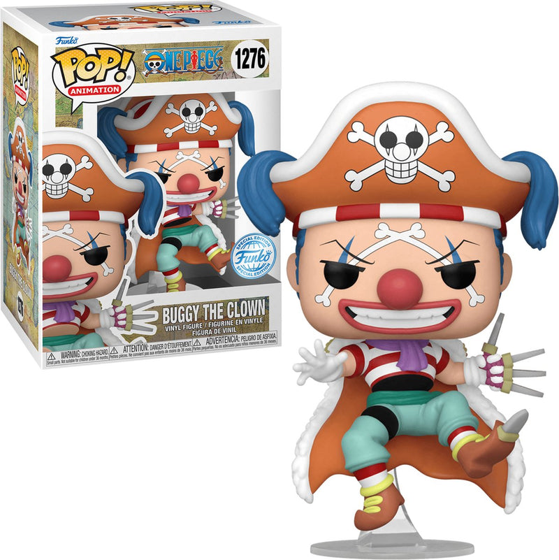 ¡Funko pop! una pieza - buggy el payaso grial exclusivo raro