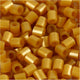 Perline termoadesive Nabbi, misura 5x5 mm, misura buco 2,5 mm, media, oro (32263), 1100 pezzi 1 scatola