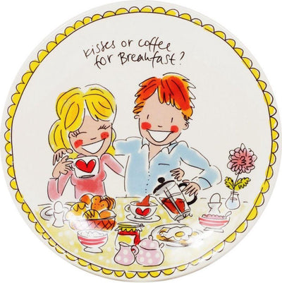 Plato Blond Amsterdam 22 cm amor - Pongámonos al día