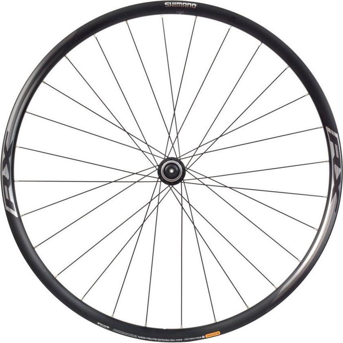 Rueda delantera Shimano rx010 28 pulgadas disco cl cierre rápido