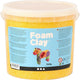 Foam clay - yellow, 560gr.