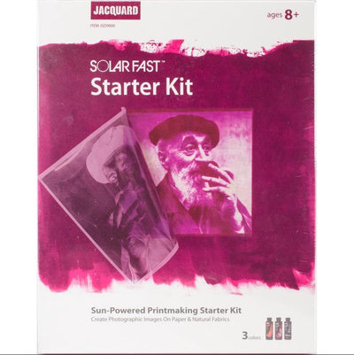 Jacquard SolarFast Starter Set - Set creativo per l'arte della luce solare A4 multicolore.
