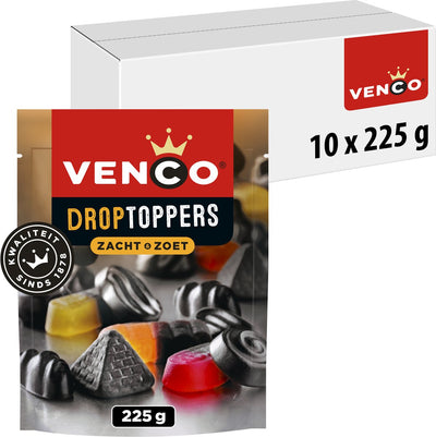 Venco toppers de regaliz bolsita de caramelos blandos (10x 225gr)