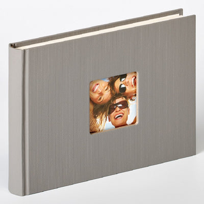 Walther fa-207-x fun - álbum de diseño - tamaño 22 x 16 cm - gris