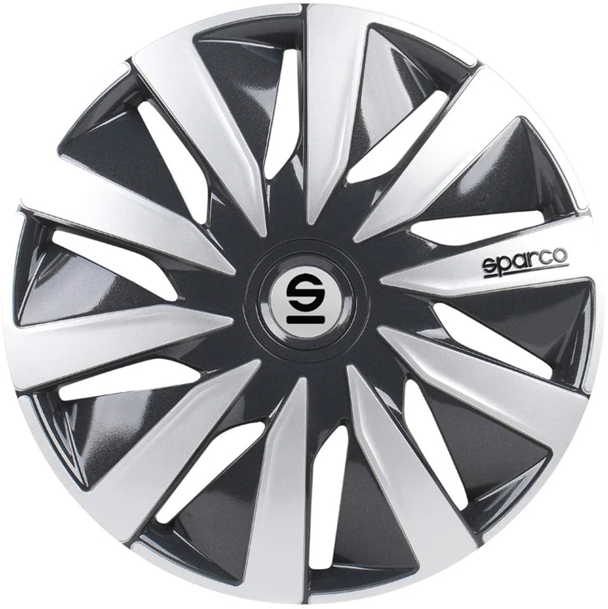 Sparco - tapacubos - llantas - lazio - 15 pulgadas - gris plata