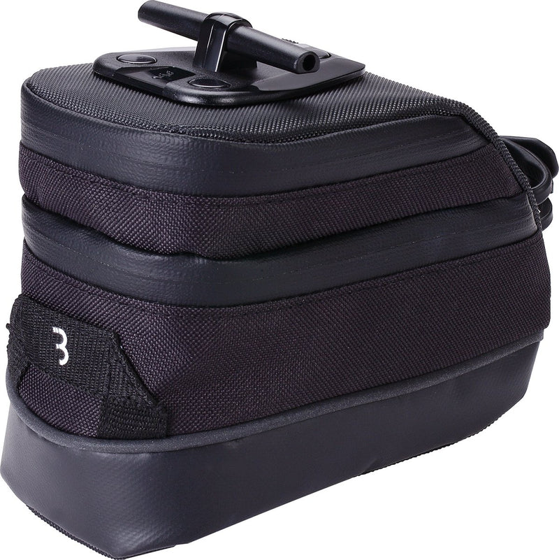 Bbb ciclismo storepack - alforja resistente al agua - bicicleta de carretera bicicleta de montaña - negro - 0,75l - talla l - bsb-12l