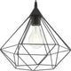 Eglo tarbes hanglamp - e27 - ø 32,5 cm - zwart