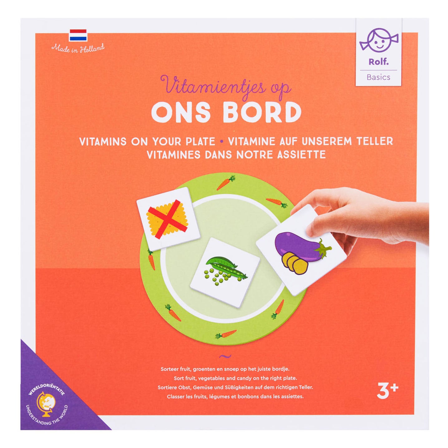 Rolf Rolf Basics Vitamins en nuestra nota de placa y juego de clasificación