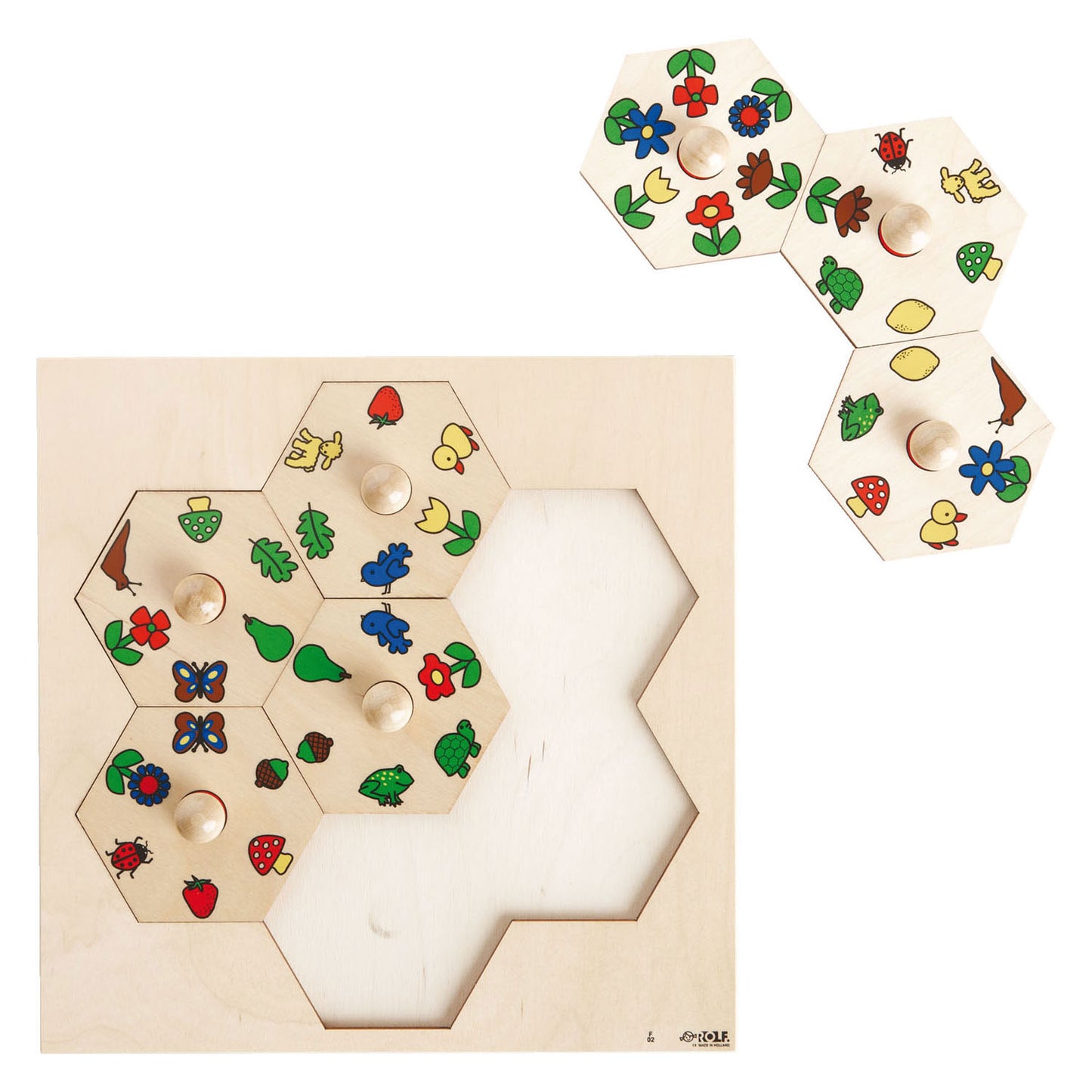 Rolf Rolf Carosel Jigsaw Puzzle Nature, 7st.