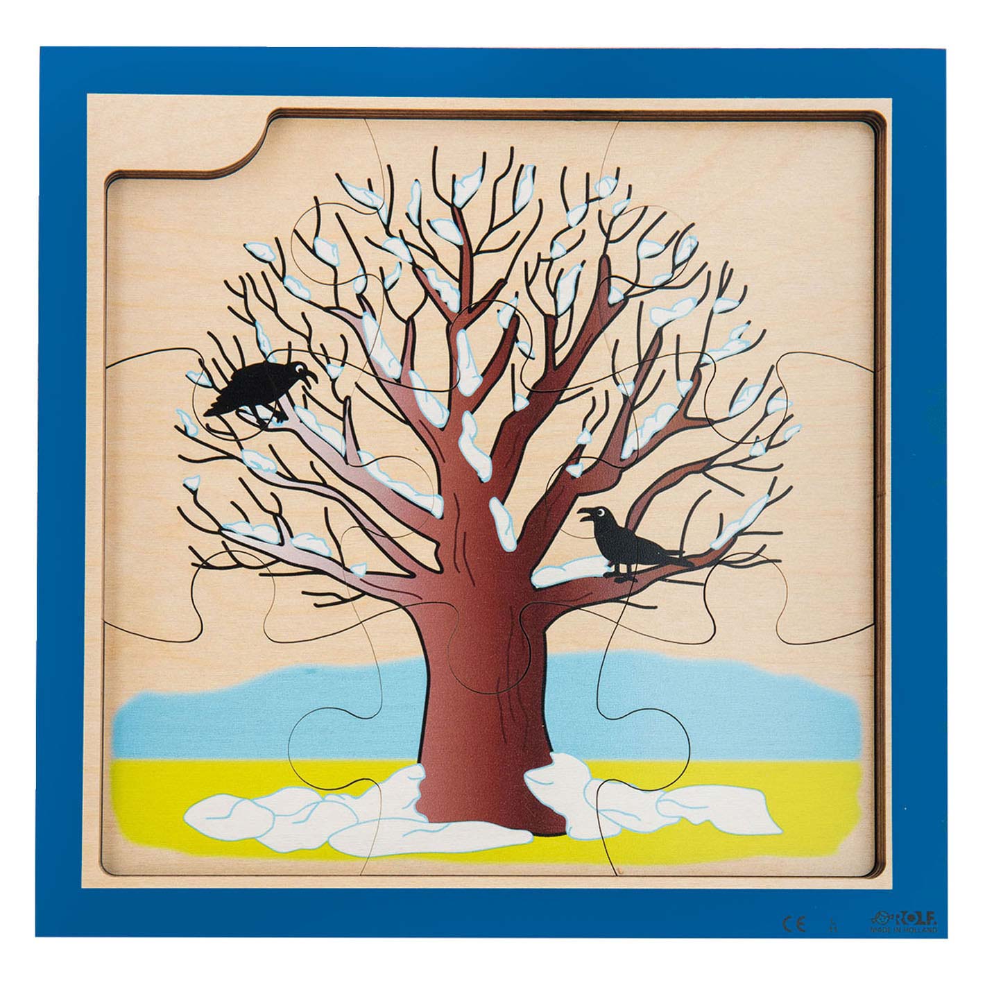 Rolf Rolf Growth e 4 strati Pozzs Wood Growth Tree, 36st.