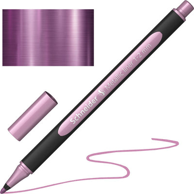 Strumenti da scrittura Schneider Liner metallico schneider - paint-it 020 - 1-2mm - rosa metallizzato - s-ml02001121