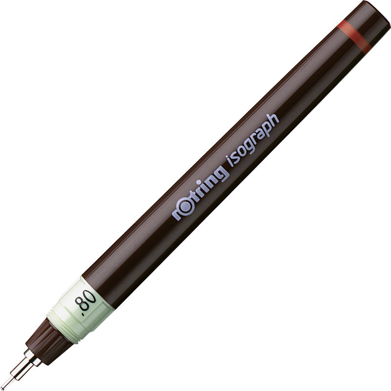 Rotring isograph technische tekenpen | 0,80 mm | navulbare fineliner